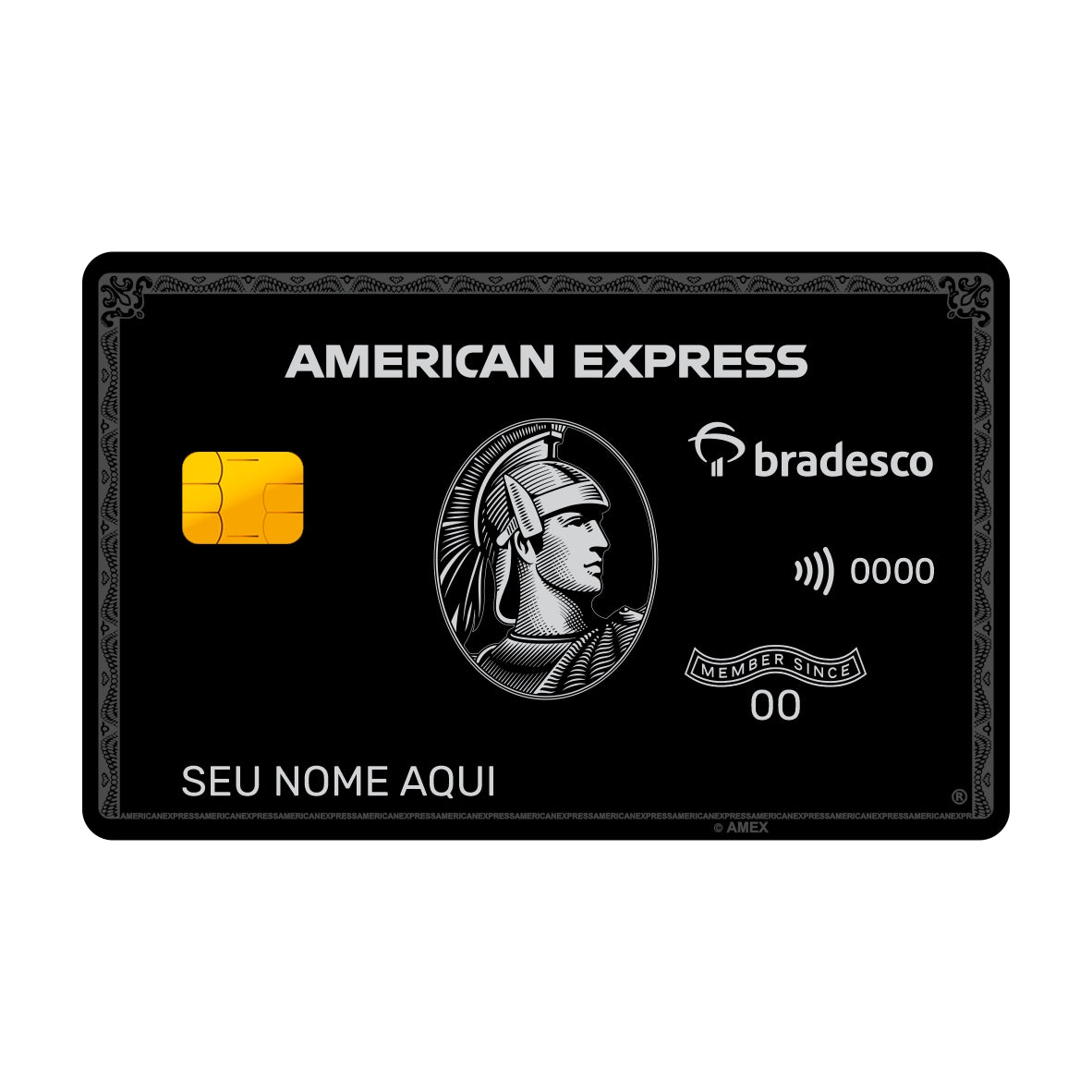 WONDCARD - Cartão De Metal - Amex Centurion WONDCARD - Cartão De Metal - Amex Centurion
